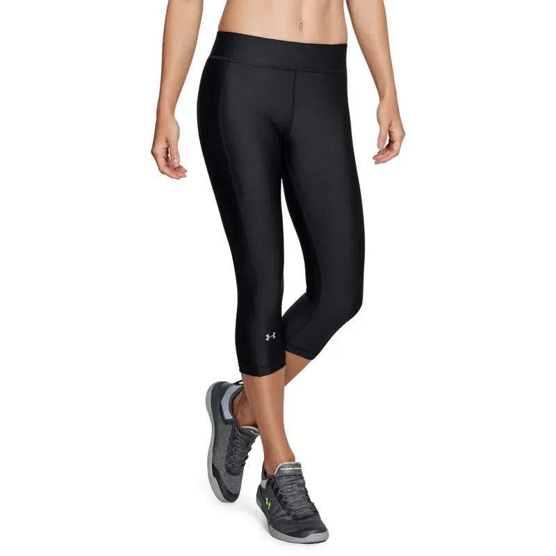 Calça Legging Capri de Treino Feminina Under Armour HeatGear Armour