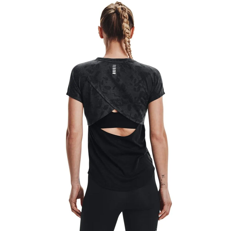 Camiseta de Treino Feminina Under Armour Streaker Forest