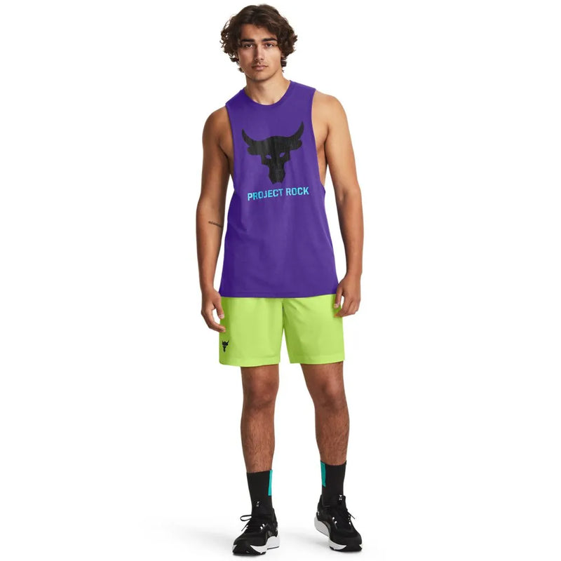 Regata de Treino Masculina Under Armour Project Rock Brahma Bull