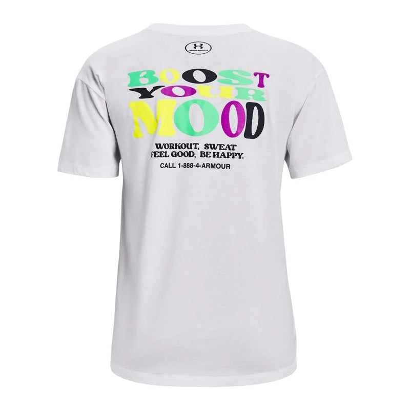 Camiseta de Treino Feminina Unde Armour boost Your Mo