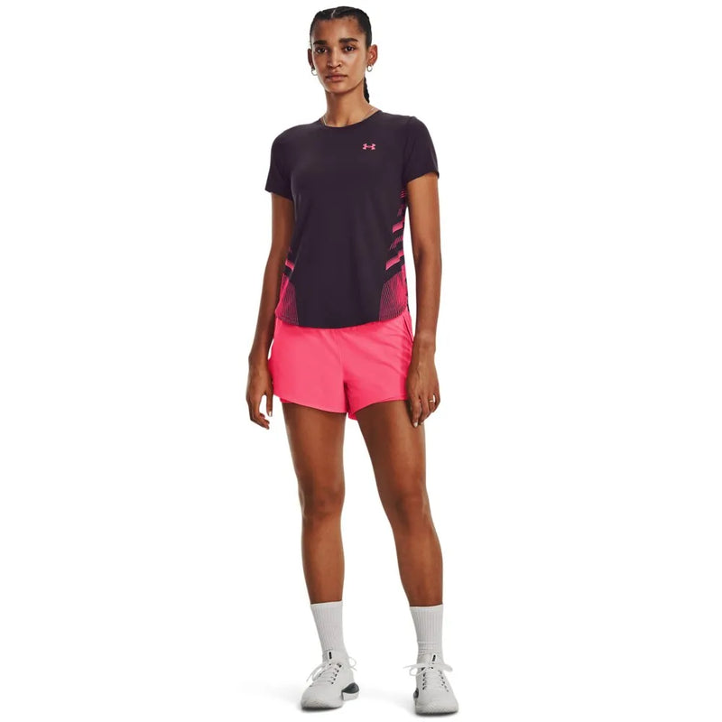 Camiseta de Corrida Feminina Under Armour Iso-Chill Laser