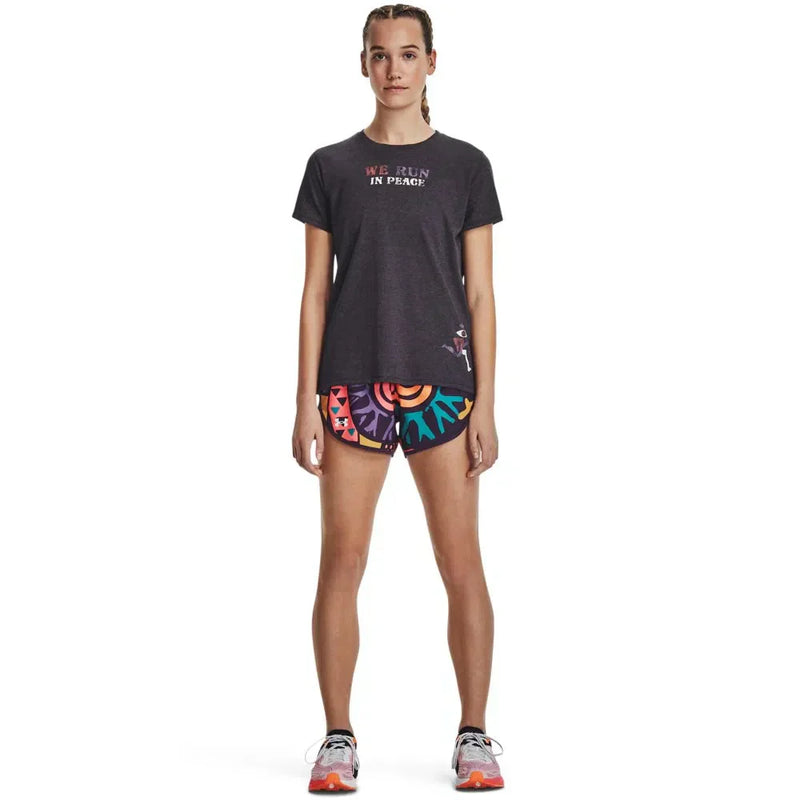 Camiseta de Corrida Feminina Under Armour In Peace SS Tee