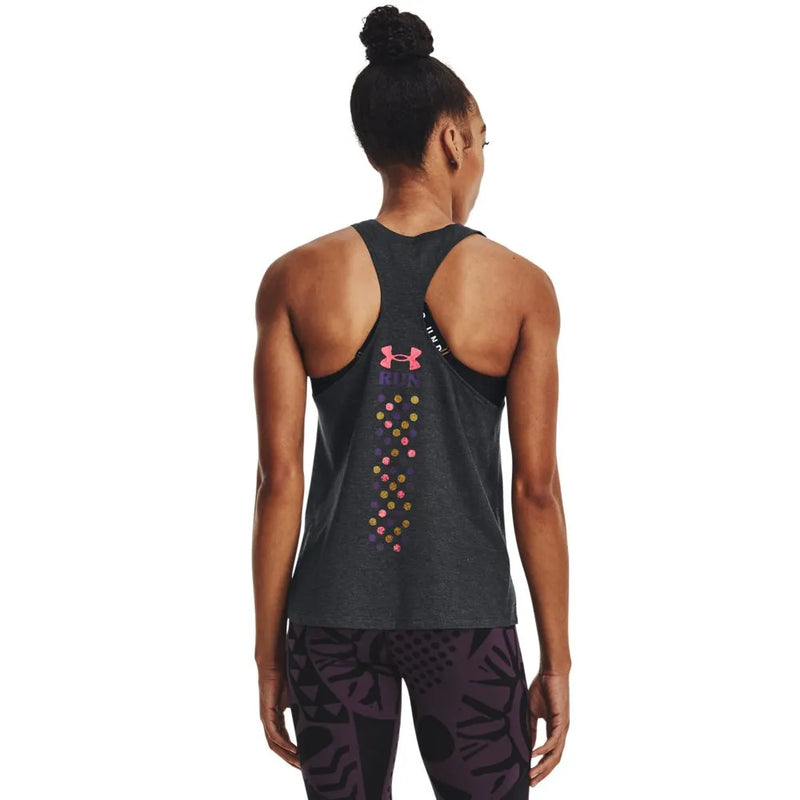 Regata de Corrida Feminina Under Armour Run In Peace Tank