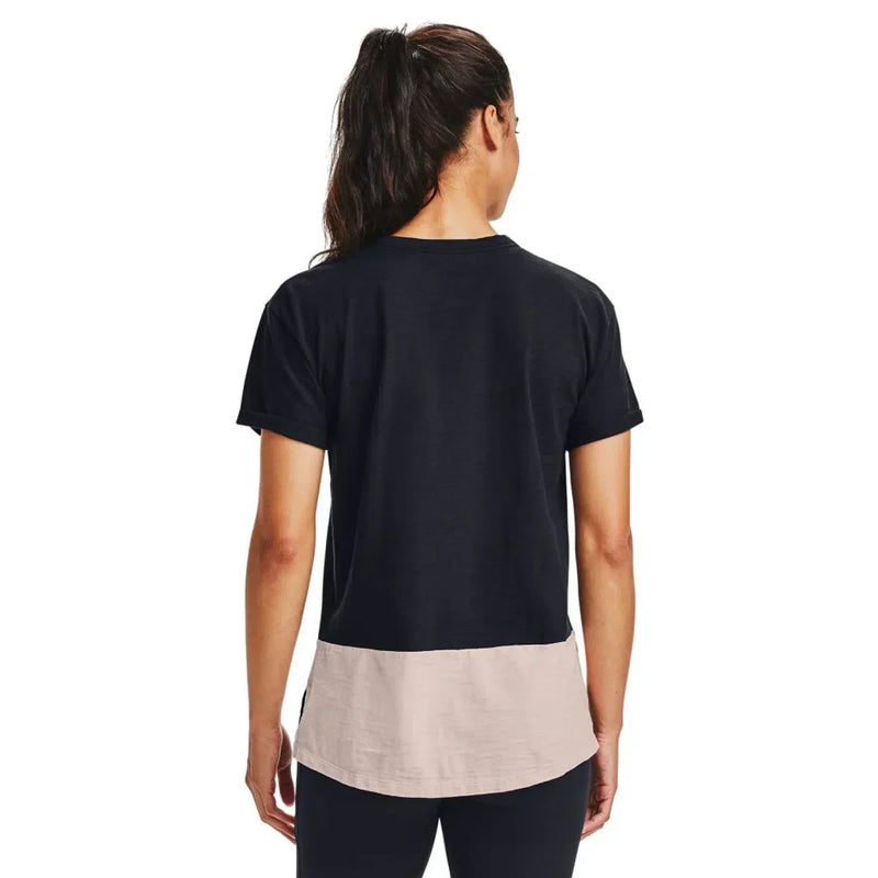 Camiseta de Treino Feminina Under Armour Charged Cotton SS