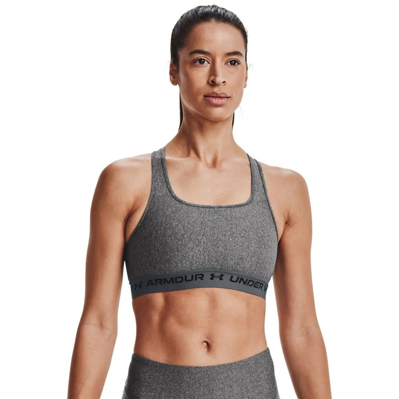 Top de Treino Feminino Under Armour Crossback Mid Heather