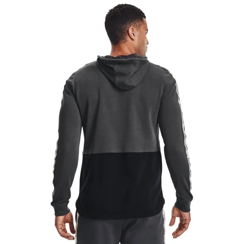 Moletom de Treino Masculino Under Armour Rival Terry Colorblock Full Zip Hoodie