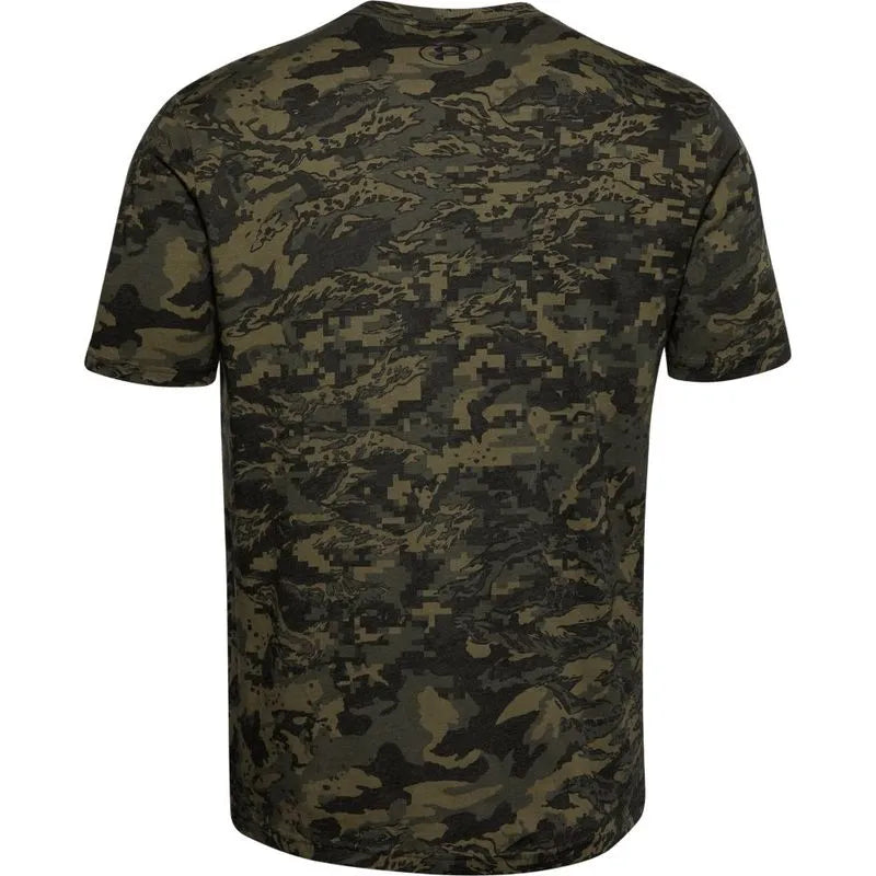 Camiseta de Treino Masculina Under Armour ABC Camo SS