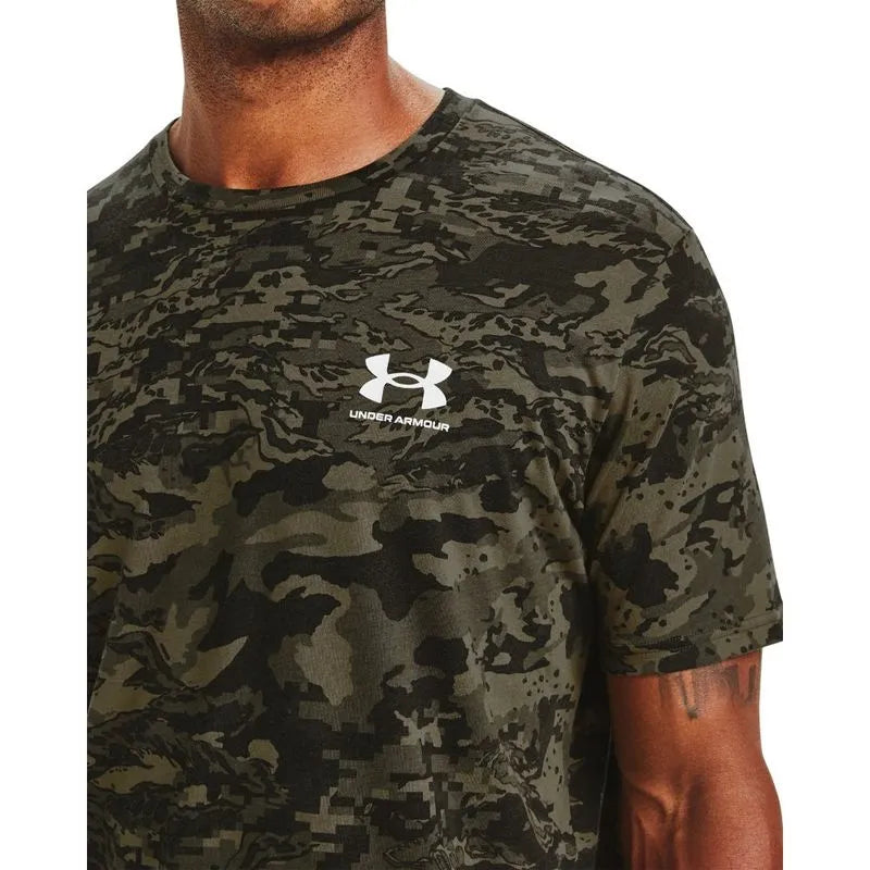 Camiseta de Treino Masculina Under Armour ABC Camo SS