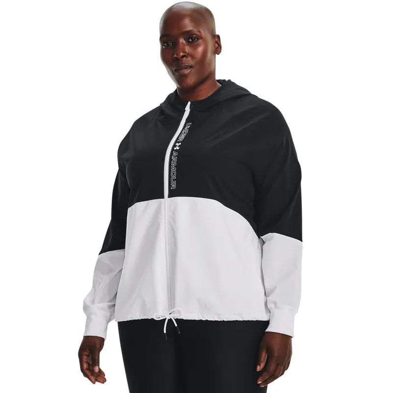 Jaqueta de Treino Plus Size Feminina Under Armour Woven FZ