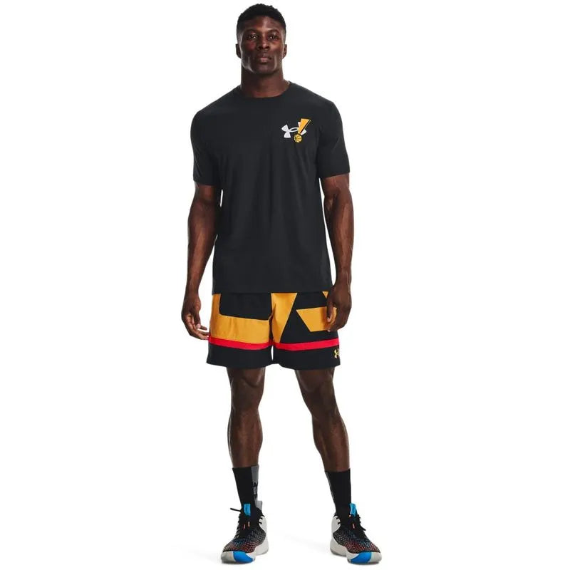 Camiseta de Basquete Masculina Under Armour Exclamation Bball SS B