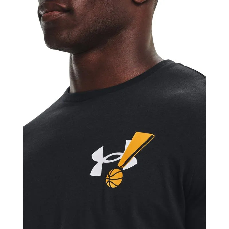 Camiseta de Basquete Masculina Under Armour Exclamation Bball SS B