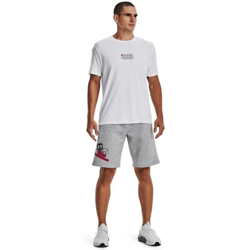 Bermuda de Treino Masculina Under Armour Rival Fleece Graphic ST