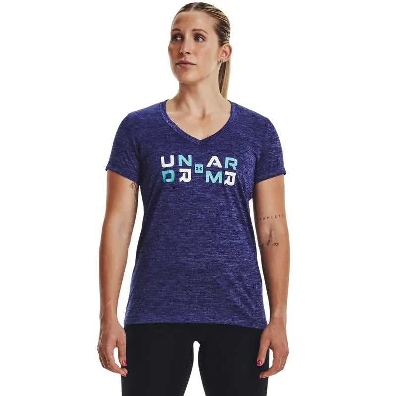 Camiseta de Treino Feminina Under Armour Tech Twist Graphic