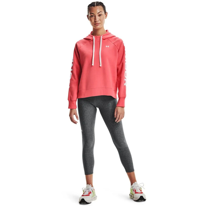 Moletom de Treino Feminino Under Armour Rivel Fleece ColorBlock Hoodie