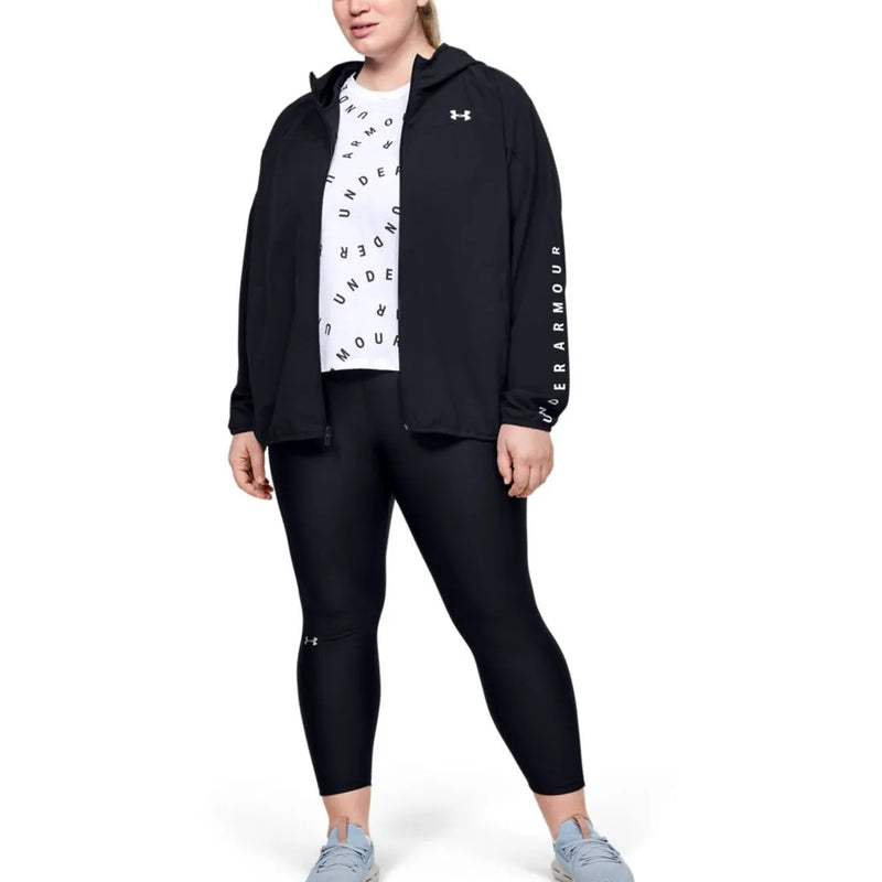 Jaqueta de Treino Plus Size Feminina Under Armour Woven Hooded