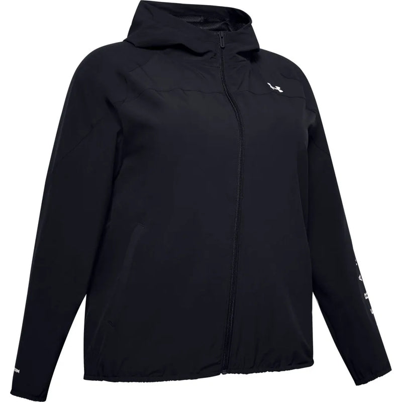 Jaqueta de Treino Plus Size Feminina Under Armour Woven Hooded