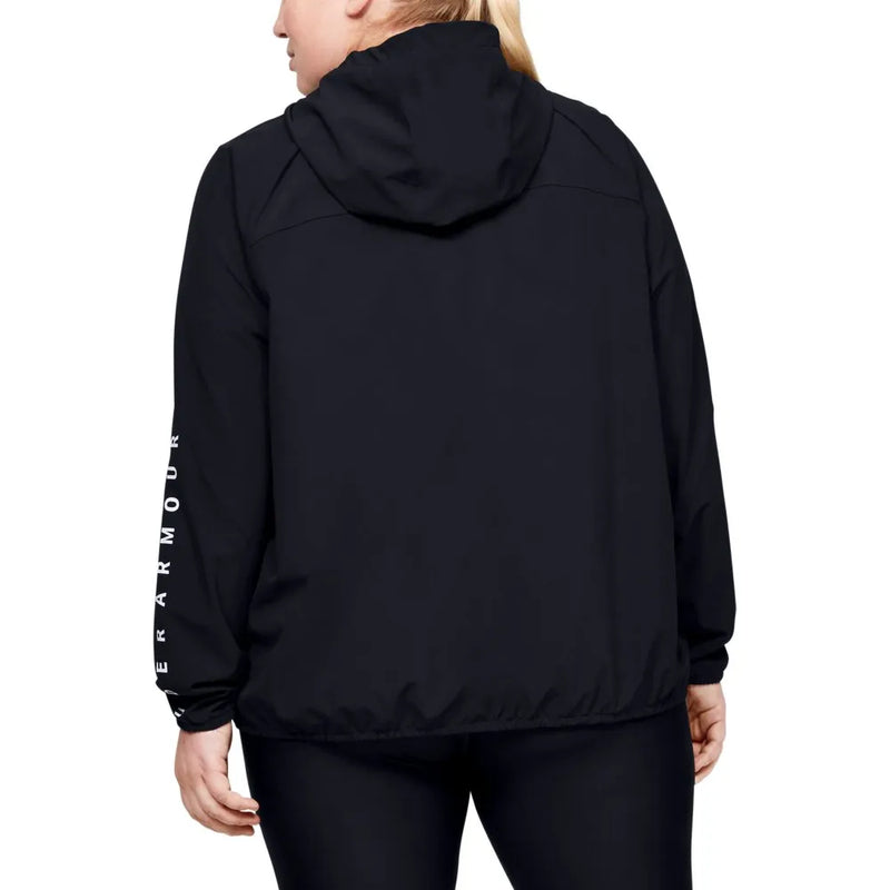 Jaqueta de Treino Plus Size Feminina Under Armour Woven Hooded